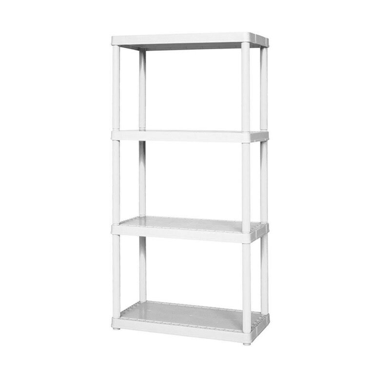 12"d x 24"w Chrome Wire Shelving Unit with 5 Shelves